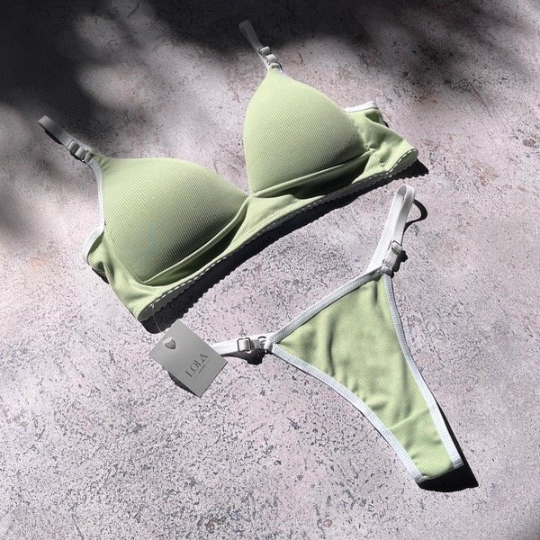 Producto - Conjunto triangulo soft Morley Verde 737
