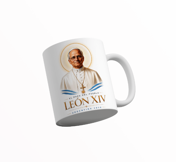 Producto - Taza Personalizad Papa León XIV Argentina #11 - 6