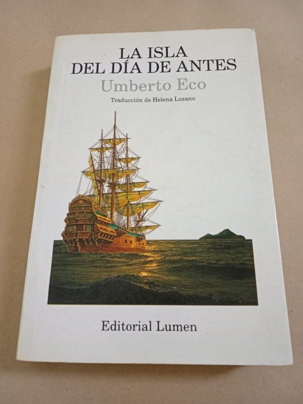 Producto - La isla del día de antes - Umberto Eco - Lumen 1995 - 0