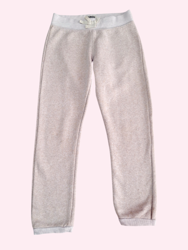 Producto - Jogging con puño color crema con dorado Oshkosh 5 años