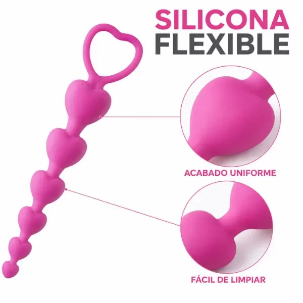 Producto - ANAL PLUG LOVE SILICONE MEDIUM PINK - 3