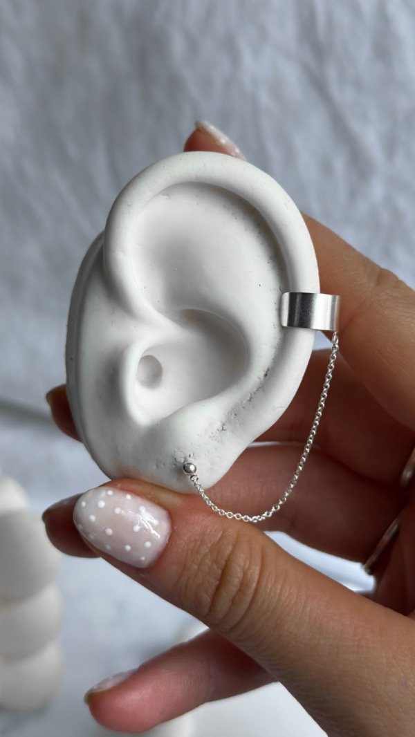 Producto - Cuff liso c/cadenita (unidad)