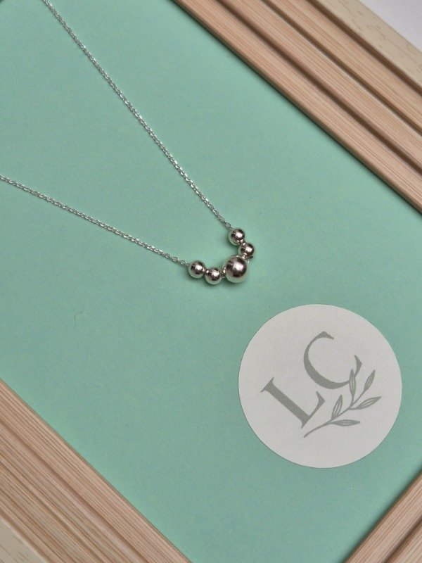 Producto - Cadena Cuentas  Plata