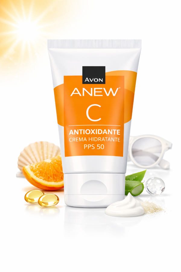 Producto - Crema Facial Antioxidante Con Vitamina C - Anew Vitamin C