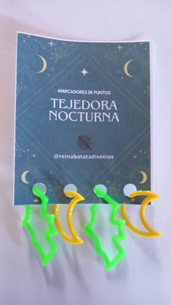 Producto - MARCADORES TEJEDORA NOCTURNA