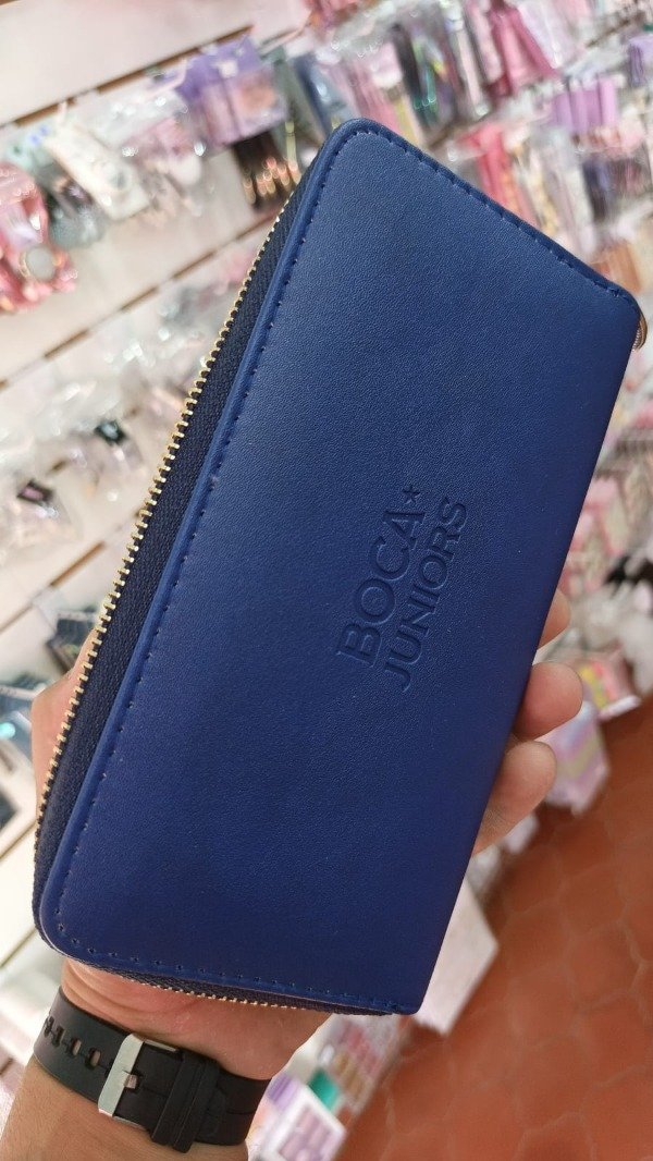 Producto - BILLETERA BOCA JUNIORS DAMA