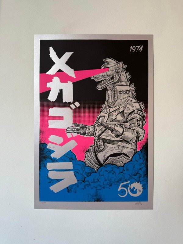 Producto - Mecha-Gojira 50th reprint (fucsia fluo)