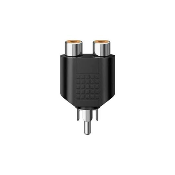 Producto - Conectores de audio GENERICO adaptador 2 RCA a 1RCA - 1