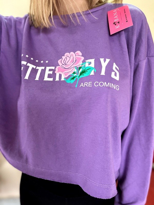 Producto - Buzo Rose violeta