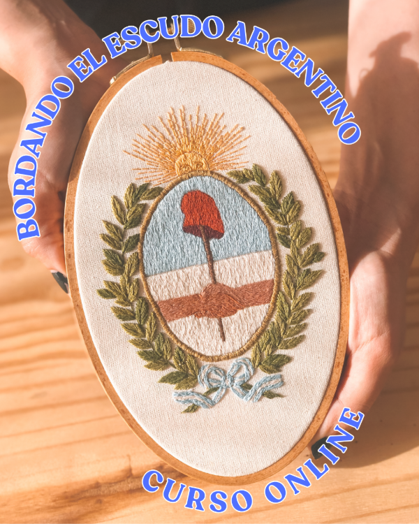 Producto - TALLER BORDANDO EL ESCUDO ARGENTINO (ONLINE)