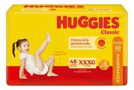 Producto - HUGGIES CLASSIC TALLE XXXG X 48