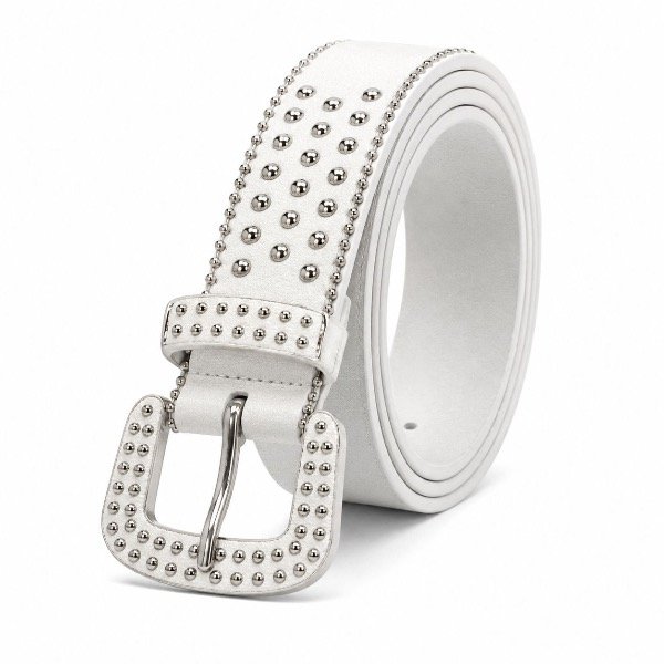 Producto - Cinto TACHAS - BLANCO 01