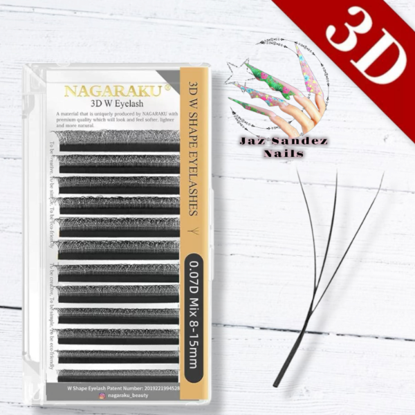 Producto - PESTAÑAS TECNOLOGICAS 3D W NAGARAKU 0.07L MIX