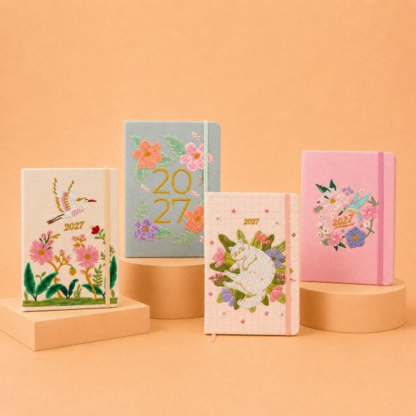 Producto - Agenda BORDADA A5 - 0