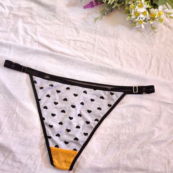 Producto - tanga gris y naranja