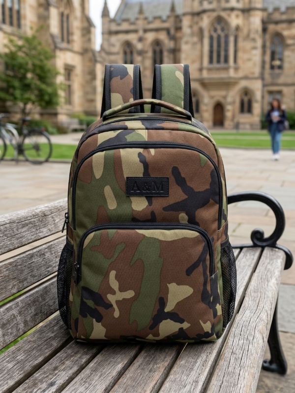 Producto - MOCHILA MELANGE RED - CAMUFLADA