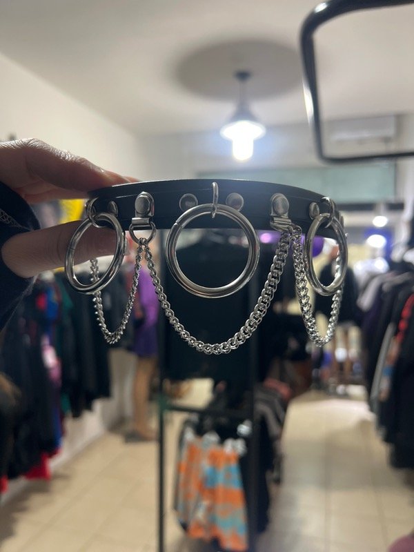 Producto - Choker argollas y cadenas