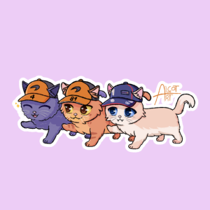 Producto - Stickers en Vinilo - F1 - Michi Oscar, Lando y Max