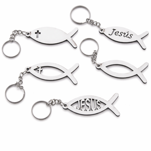 Producto - Llavero pescado cristiano 3x7