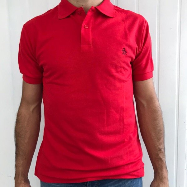 Producto - Chomba Pique Penguin Roja