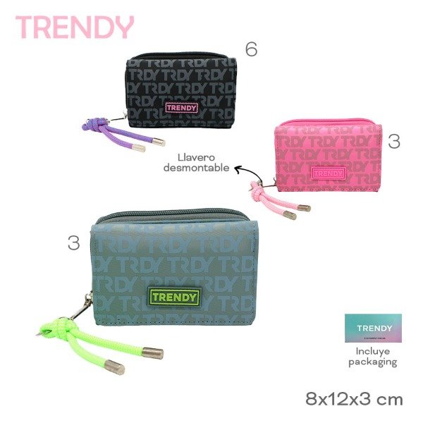 Producto - Billetera trendy estampada