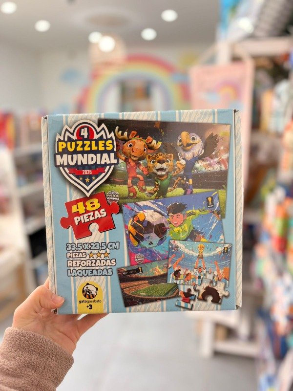 Producto - 4 Puzzles Mundial 2026