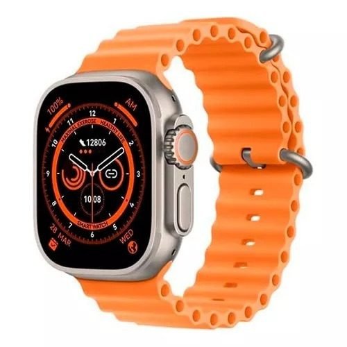 Producto - SMARTWATCH RELOJ T800 ULTRA NARANJA