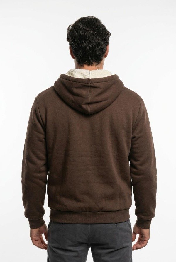 Producto - CAMPERA CANGURO SPY LIMITED SIBERIA C/CORDERITO MARRON - 1