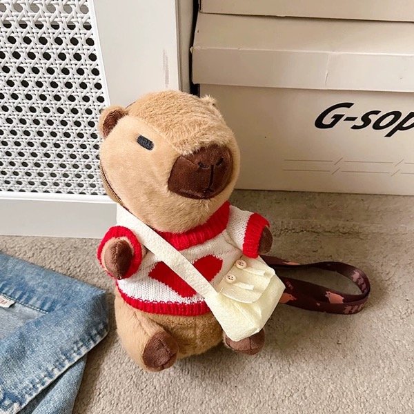 Producto - Cartera Peluche Capybara(900017)