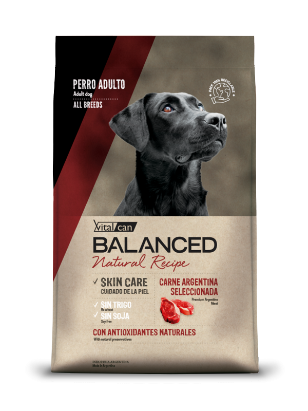 Producto - Balanced Perro Natural Recipe Carnes Argentinas Seleccionadas 15 kg