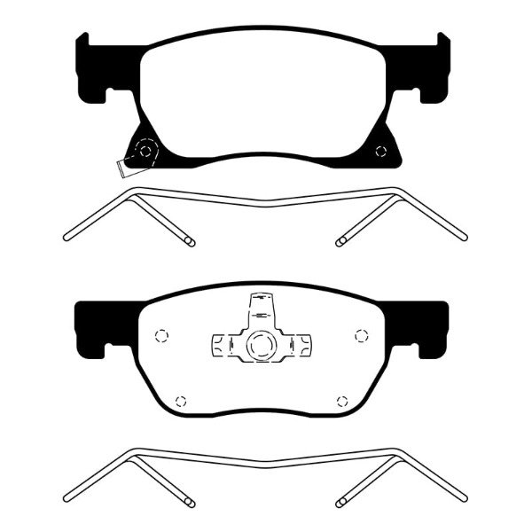 Producto - Pastillas Delanteras Litton Cruze II 1.4 T (16/-)