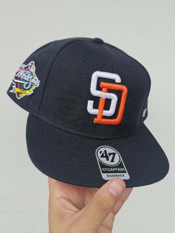 Snapback San Diego Padres world series 1998 side patch '47 brand cooperstown