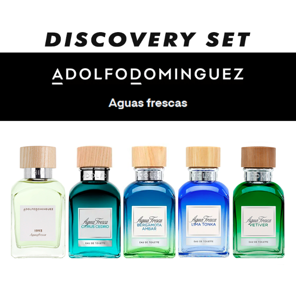 Producto - Adolfo Dominguez Agua Fresca - Discovery Set