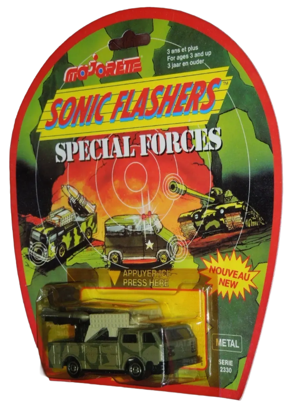 Producto - Majorette Sonic Flashers Lanzador De Misiles Serie 2330