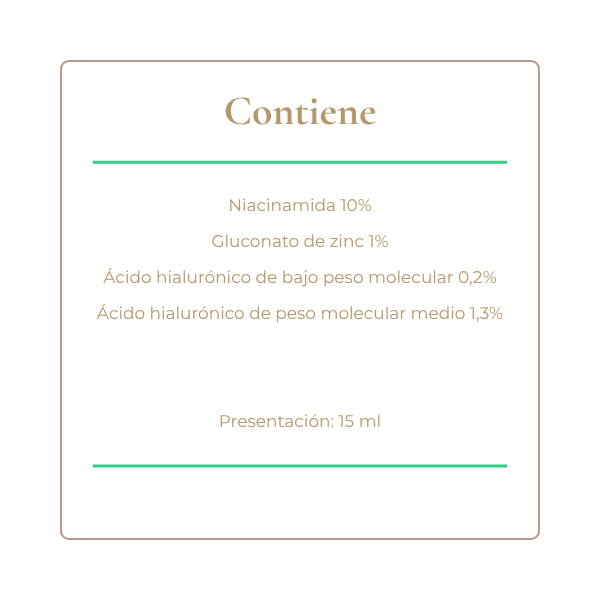 Producto - Serum Niacinamida 10 Gluconato de Zinc 1 - 3