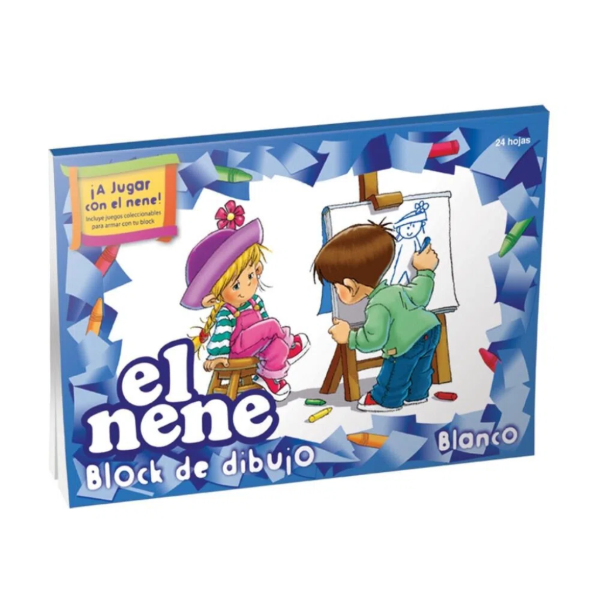 Producto - BLOCK EL NENE BLANCO N5