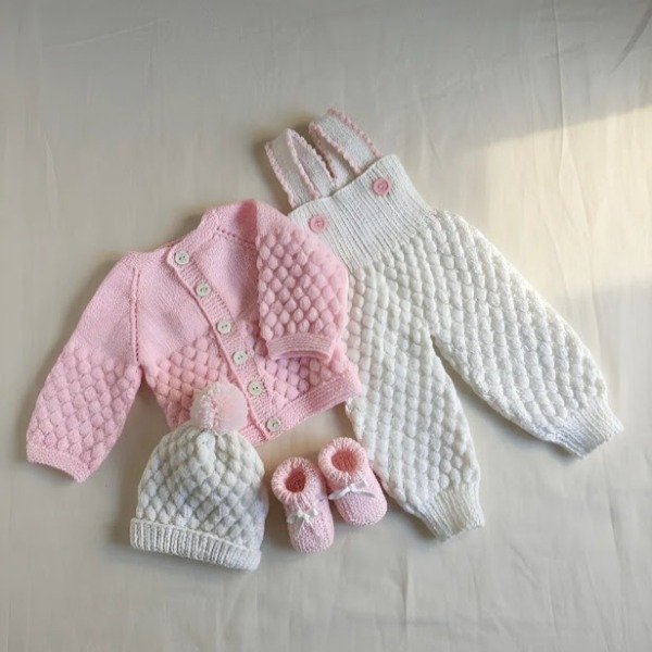 Producto - Conjunto Bebé - Rosa - 1 A 3 Meses