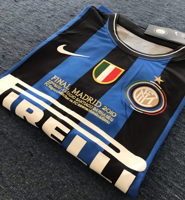 Producto - CAMISETA INTER DE MILAN IMPORTADA TITULAR RETRO 2009/2010 #22 MILITO - 12