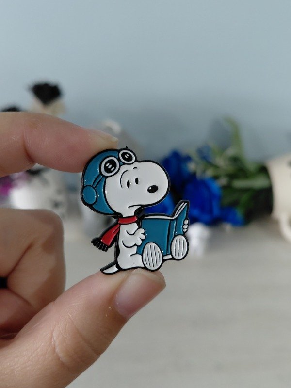 Producto - Pin metalizado - Snoopy #1363