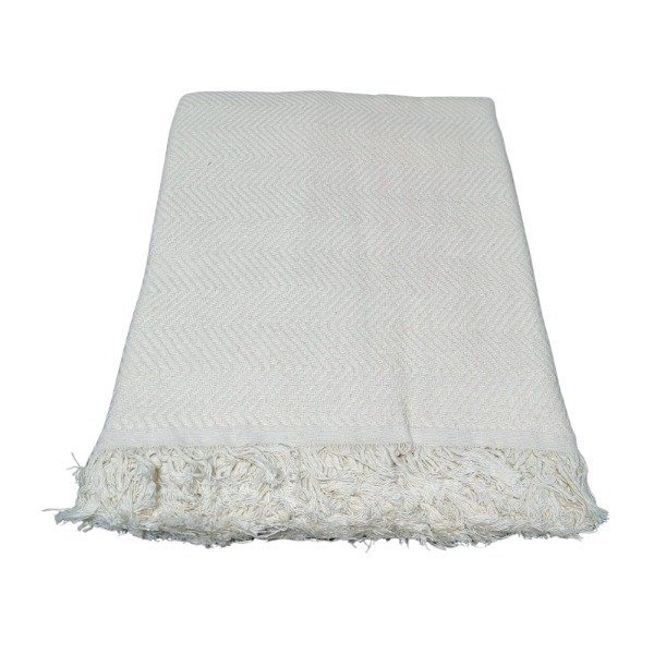 Producto - Manta Rosario Cort Nativa lisa natural