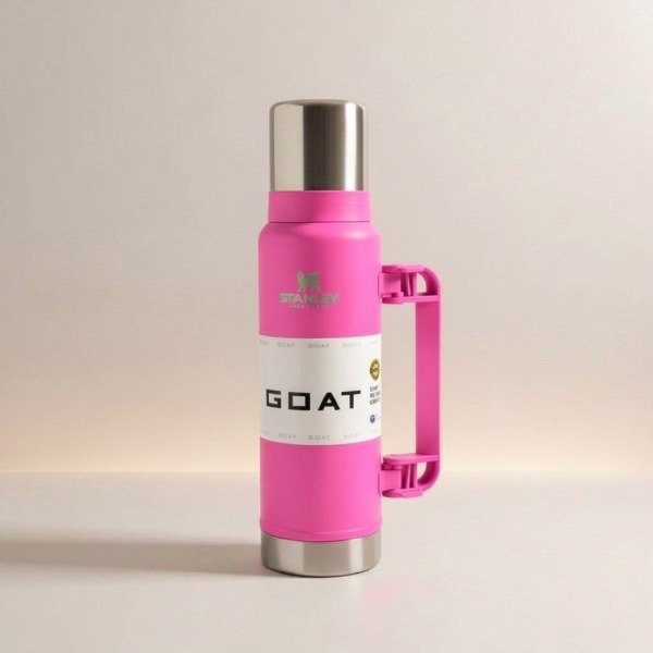 Producto - SET MATERO SIMIL STANLEY GOAT TERMO 1.2L MATE 180ML YERBERA 750ML 12HS CALIENTE - 11