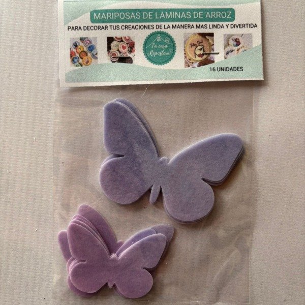 Producto - MARIPOSAS TROQUELADAS LILAS