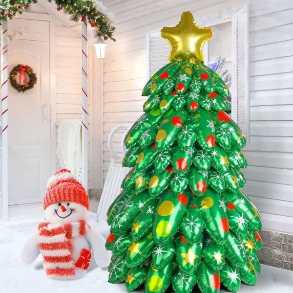 Producto - Globo Arbol de Navidad 1.30mt x 73cm