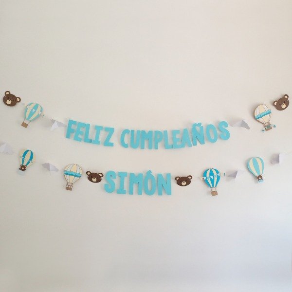 Producto - Combo Bautismo - Primer añito Globos aerostáticos