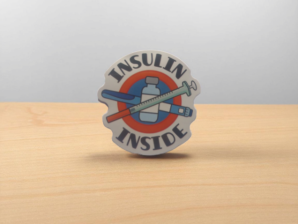 Producto - Stickers Dbt1 "Insulina Adentro"