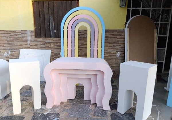 Producto - mesa Rosa infinita
