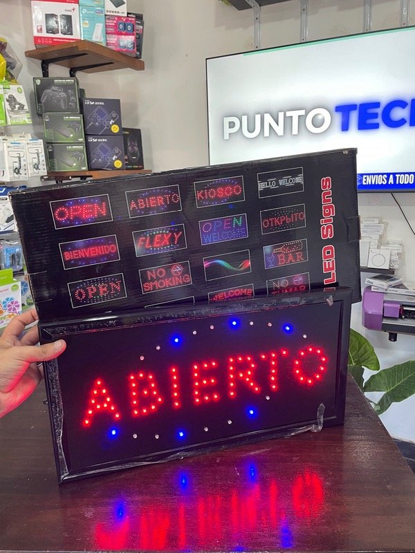 Producto - CARTEL LUMINOSO