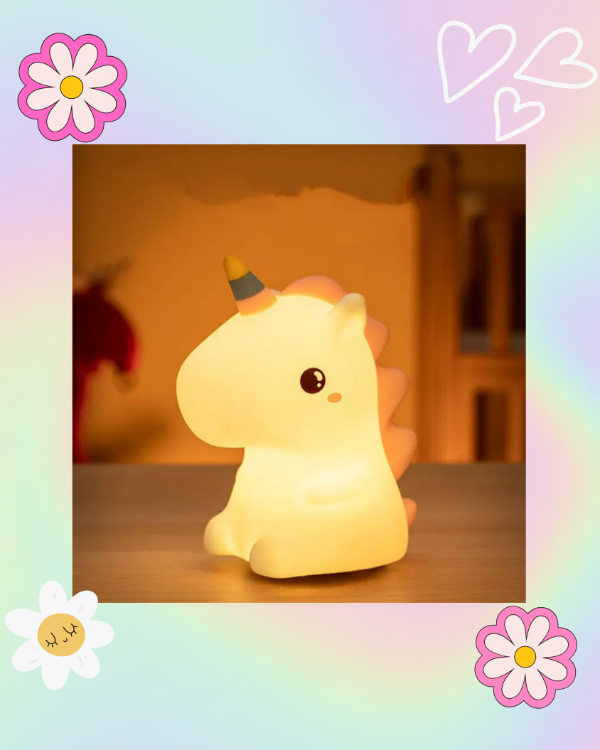 Producto - Lampara de Silicona Unicornio