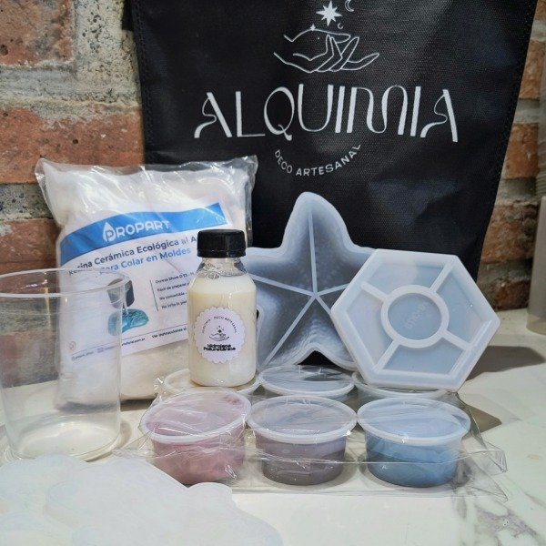 Producto - Kit Inicial RESINA EN MOLDES