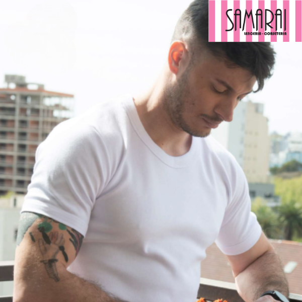 Producto - CAMISETA HOMBRE CUELLO REDONDO ALGODON